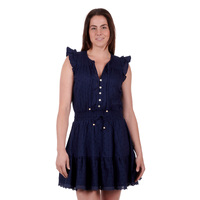 Womens Donita Dress, Navy