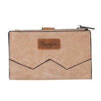W Stitch Wallet, Camel