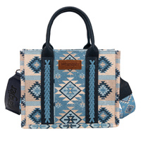 Macy Aztec Crossbody Bag, Blue