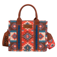 Macy Aztec Crossbody Bag, Coral