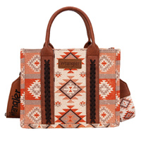 Macy Aztec Crossbody Bag, Tan