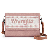 Sierra Logo Crossbody Bag, Pink