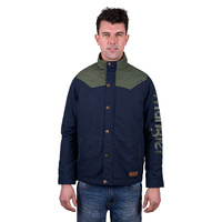 Mens Andrew Jacket, Navy/Cypress
