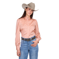 Womens Scarlet Long Sleeve Shirt