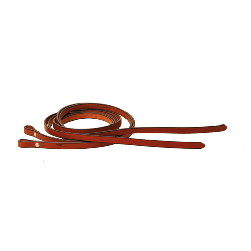 Split Reins Bridle Leather 5/8", Chestnut