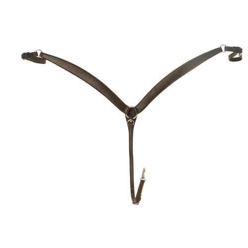 Tapered Breast Plate, Black