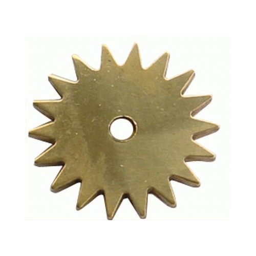 18 Point Brass Spur Rowels