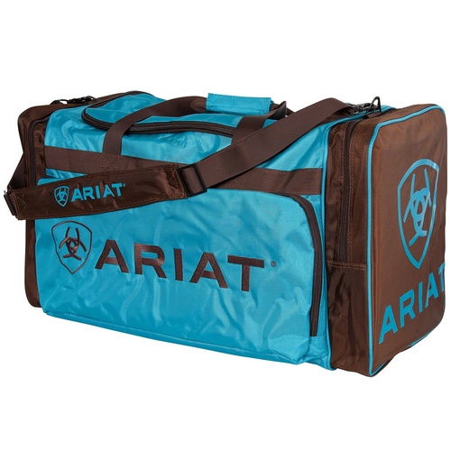 Gear Bag, Turquoise/Brown