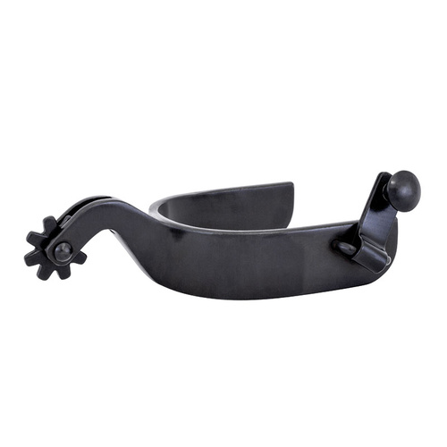 Black Satin Cutting Spurs