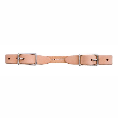 4" Leather Curb Strap