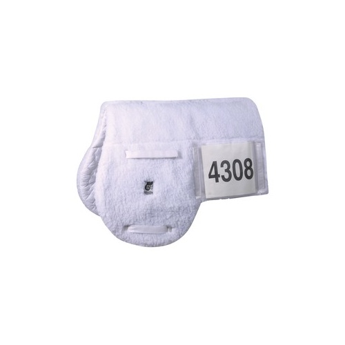 HTP English Numnah Hunter Pad with Number Holder - main image