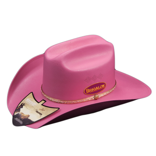 Brigalow Country Kids Cheyenne Coloured Hat [Colour: Medium Pink] - main image