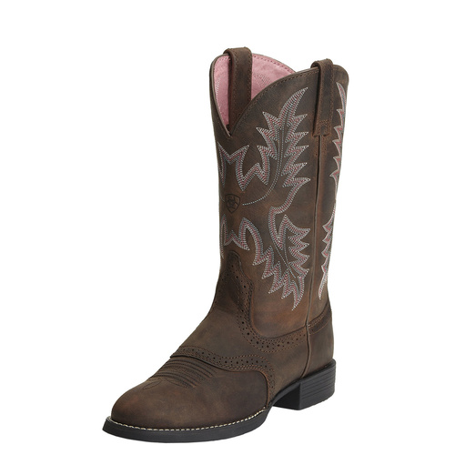 Womens Heritage Stockman, Driftwood Brown [Size: 11] [Width: C]