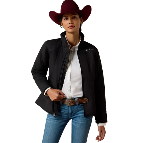 Ariat Womens Real Crius Jacket, Black [Size: L] - main image