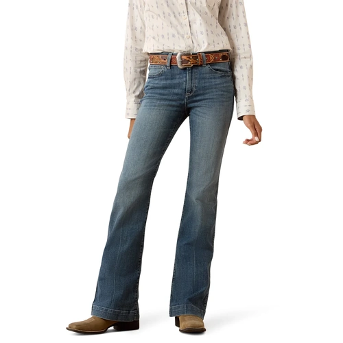 Ariat Ariat Womens High Rise Vera Slim Trouser [Waist: 24] [Leg: Short] - main image