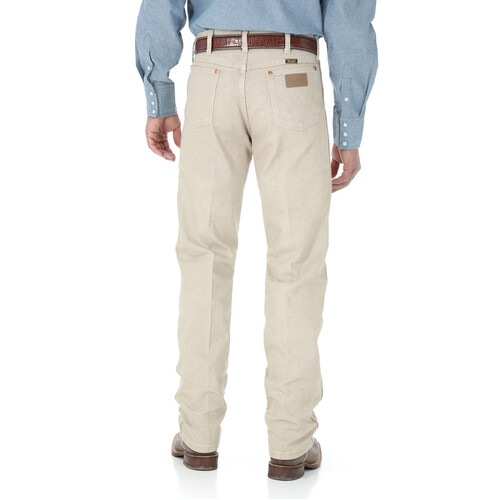 Khaki wrangler sales cowboy cut jeans