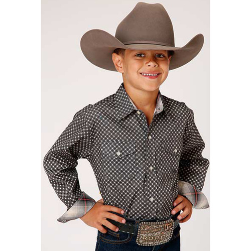 Boys Amarillo Geo Star Shirt [Size: XS]