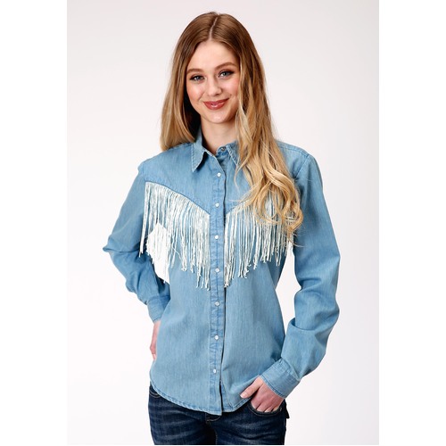 Womens Five Star Fringe Shirt