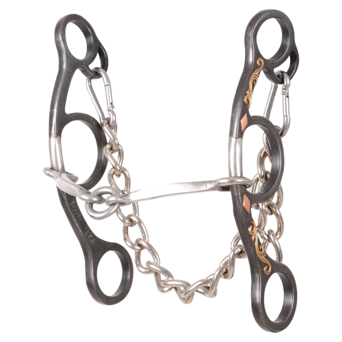 Sherry Cervi Diamond Short Shank, O Ring Square Snaffle Bit