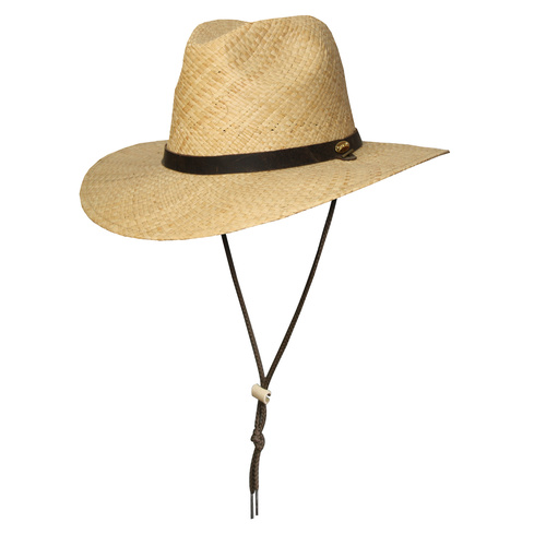Tropical Raffia Hat [Size: L]