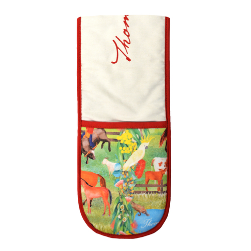 Farmyard Double Oven Glove