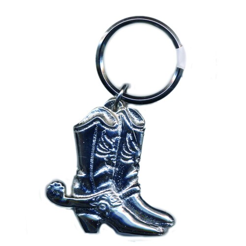Western Boot Key Chain