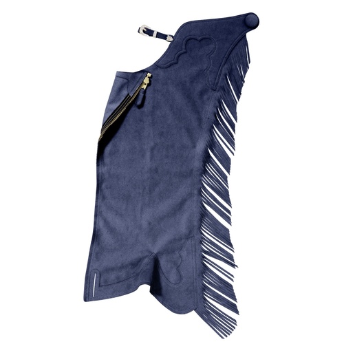 Hobby Horse Ultrasuede Chaps, Indigo [Size: M] [Leg Length: Long] - main image