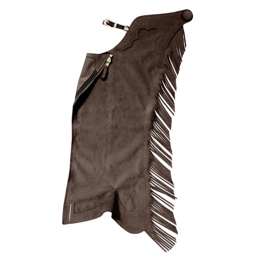 Hobby Horse Ultrasuede Chaps Chocolate [Size: S] [Leg Length: Regular] - main image