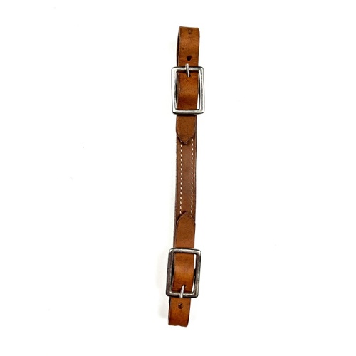 Ezy Ride Curb Strap Stitched, Harness Leather - main image