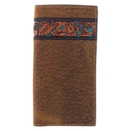 Rodeo Wallet, Underlay Tooled Leather