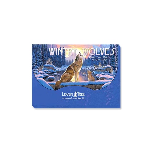 Christmas Cards DB - Wintry Wolves