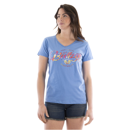 Womens Sunset Tee, Heritage Blue [Size: 10]