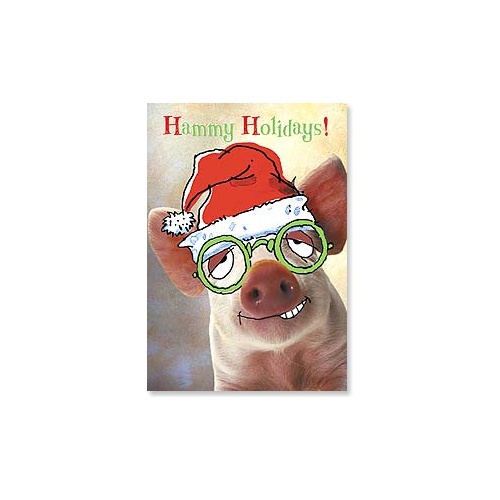 Christmas Card CB - Hammy Holidays!