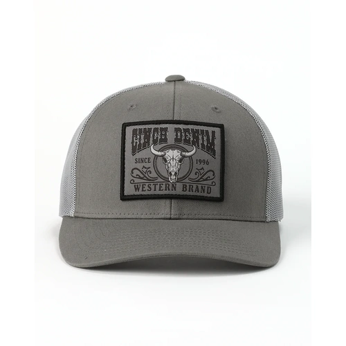 Cinch Cinch Denim Trucker Cap, Grey - main image