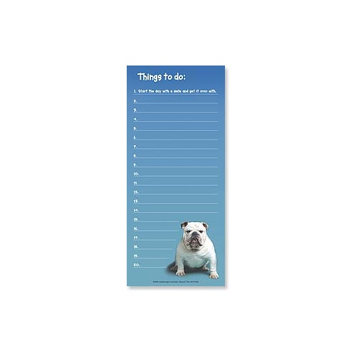 Magnetic List Pad - Things to do: