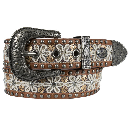 Pure Western Lyla Western Belt [Size: XS] - main image