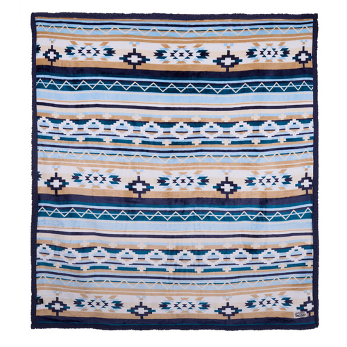 Pure Western Aztec Print Snuggle Rug - main image