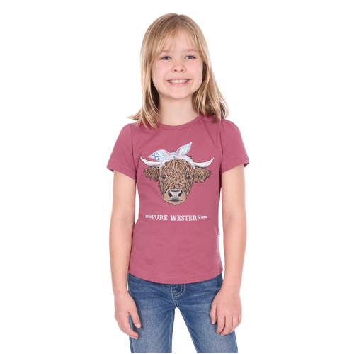 Pure Western Girls Estelle T-Shirt [Size: 10] - main image