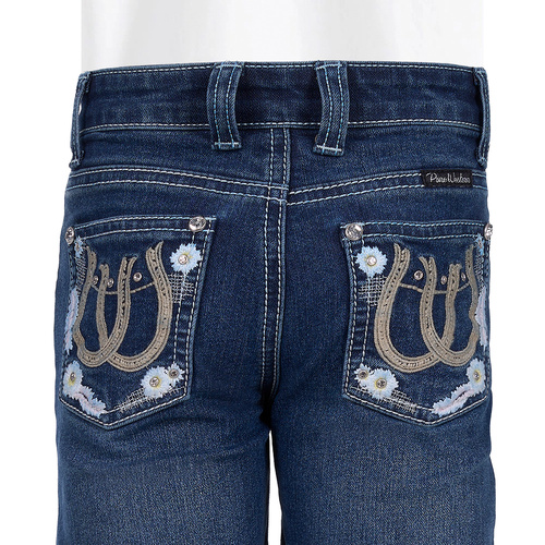 Pure Western Girls Louisa Straight Leg Jean [Size: 6] - main image