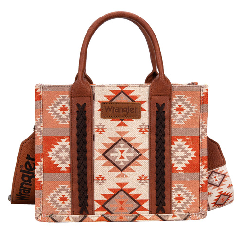 Wrangler Macy Aztec Crossbody Bag, Tan - main image