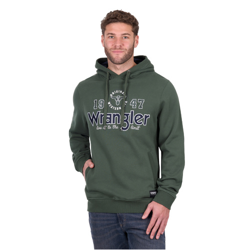 Wrangler Mens Glen Pullover Hoodie [Size: S] - main image