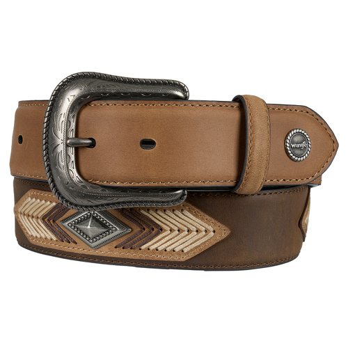 Wrangler Jonas Western Belt [Size: 32"] - main image