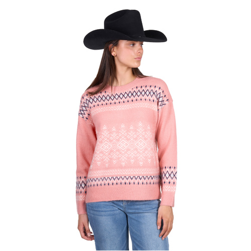 Wrangler Womens Janey Knitted Pullover [Size: 18] - main image
