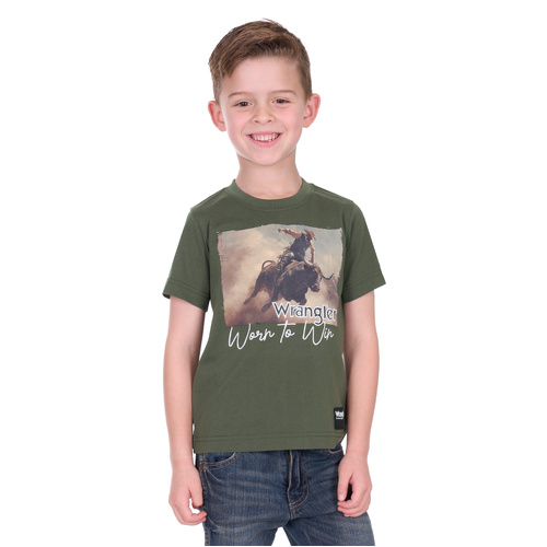 Wrangler Boys Carlos T-Shirt [Size: 6] - main image